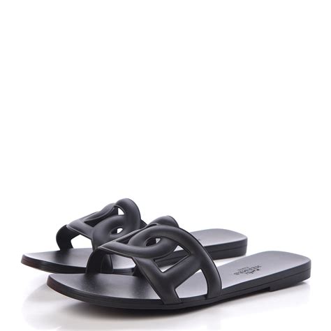 hermes aloha sandals|hermes sandals all black.